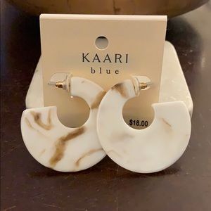 Chic Neutral Resin Earrings